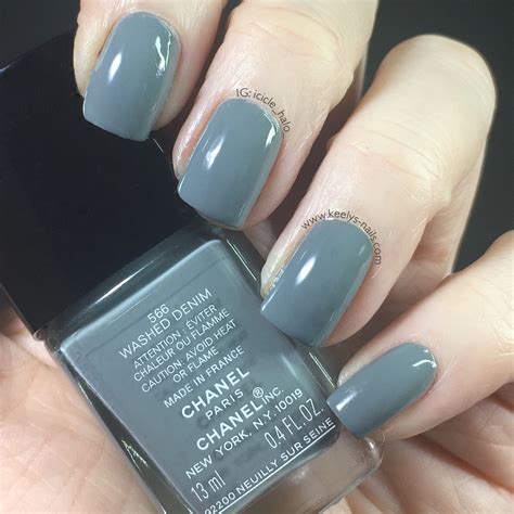 chanel nail polish top coat|chanel washed denim nail polish.